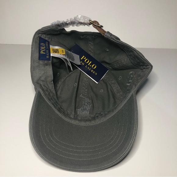 🧢NEW🧢 Polo Ralph Lauren Baseball Cap wi/ adj Leather Strap Closure -Authentic - Picture 7 of 7